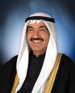 الشيخ ناصر المحمد الجابر الصباح، الرئيس الوزراء الكويتي من تصوير الديوان، متاحة للعامة. 