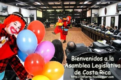 "Welcome to Costa Rica's Congress" by El Chamuko.