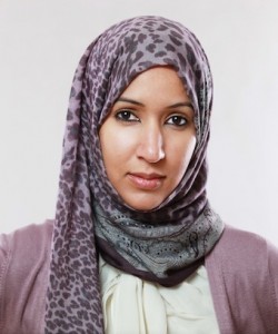 Picture of Manal Al-Sharif taken from her Twitter account.