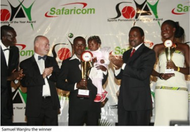 Samuel Wanjiru 2008 SOYA Winner - (courtesy of SOYA).