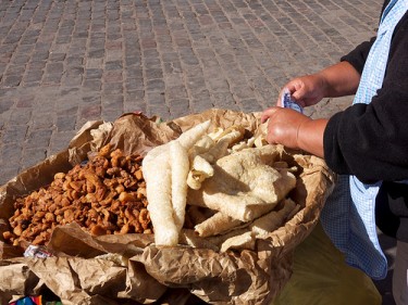 Chicharrón. Image by Derrick S. on Flickr (CC BY-NC-ND 2.0).