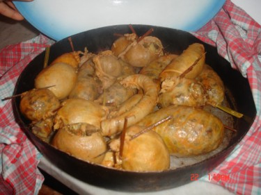 Ousban - A famous Libyan dish