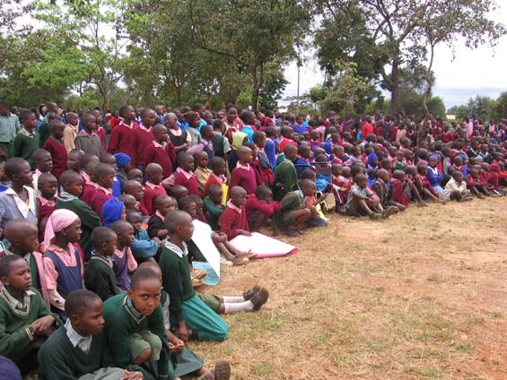 Children celebrating Day of the African Child in Kenya last year. Photo courtesy of www.mullychildrensfamily.org.