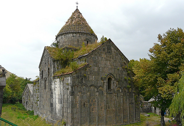 The dilapidated medieval Sanahin Monastery at the center of the controversy. Image by Flickr user Rita Wilaert (CC BY 2.0).