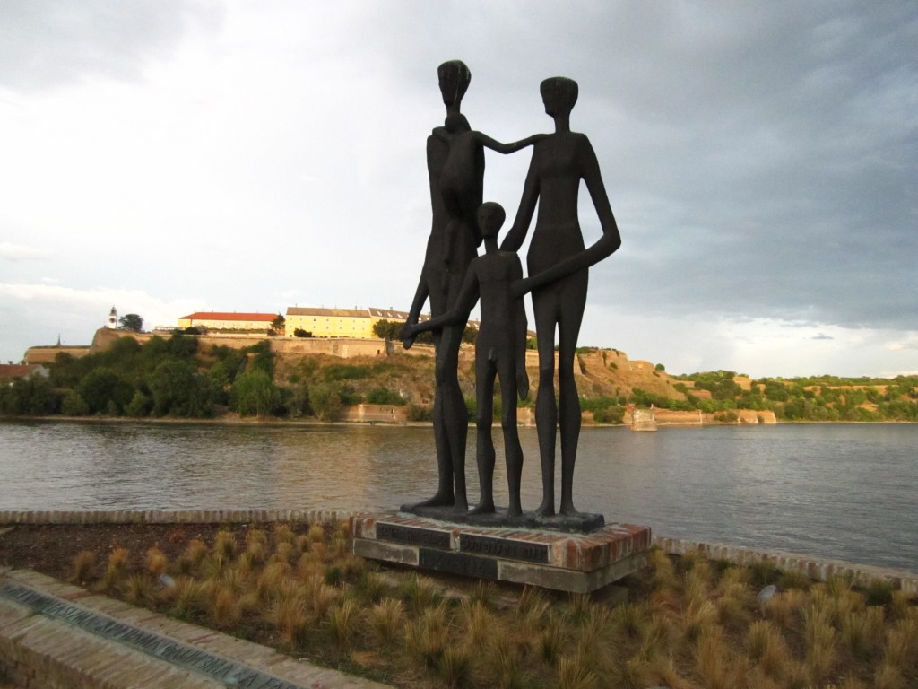 Monument to the victims of the 1942 Novi Sad massacre. Image by Zoran Jevtovic.