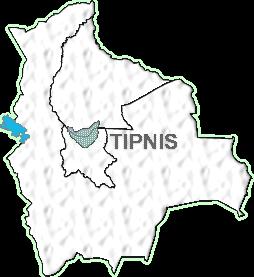 Map of the TIPNIS area