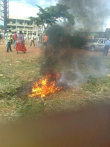 Mitin de la oposición saboteado por la violencia Imagen del blog centrafrique-presse 