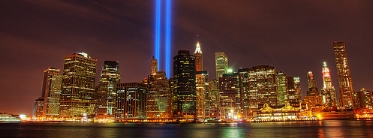 World Trade Center Tribute, 9 Sep 2010. Flickr: dennoit (CC BY-NC-SA 2.0)