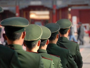Police in Beijing, China. Image by Flickr user faungg (CC BY-ND 2.0).