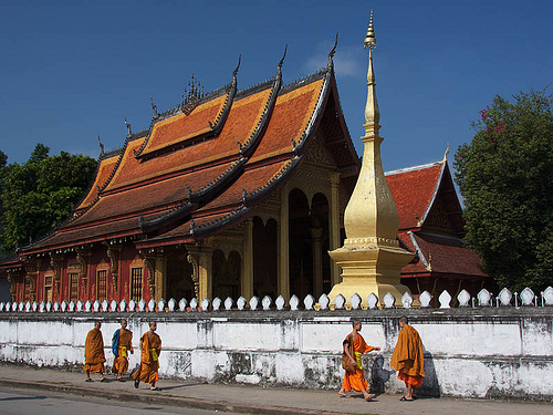 Luang Prabang, Laos. Photo by jmhullot used under CC License Attribution-ShareAlike 2.0 Generic (CC BY-SA 2.0)