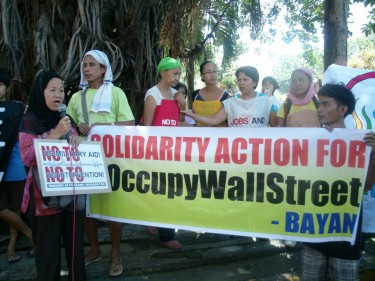 Occupy US Embassy in Manila