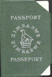 Zimbabwean passport. Image courtesy of sokwanele.com 