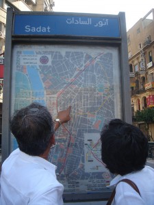 Cairo Map. Image by Flickr user rien @ ISTANBUL &amp; ABROAD (CC BY-NC-SA 2.0).
