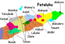 Le lingue di Timor Est. Mappa tratta dal sito Fataluku Language Project.