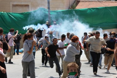 Photo of Nabi Saleh protest by Flickr user zaid amr, July 2011 (CC BY-ND 2.0).