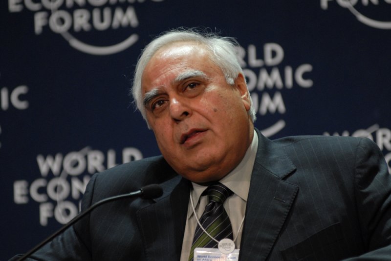 Indian Union Communications and IT Minister Kapil Sibal. Image from Flickr by World Economic Forum (CC BY-SA).
