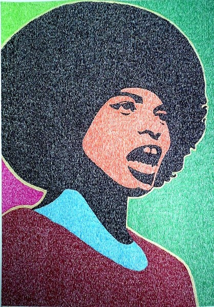Exposição Afrofilisminogravura de Ayam U'Brais. Imagem partilhada pela Secretaria da Cultura do Estado da Bahia no Flickr (CC BY-NC-SA 2.0)