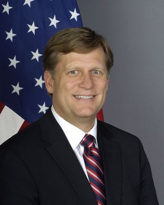 Michael McFaul, Ambassador of the United States of America to the Russian Federation. Photo by the U.S. Department of State, in public domain.