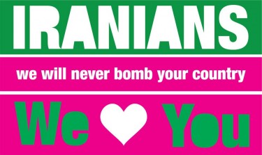We love you Iran