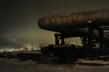 Газова линия в Новосибирск, Русия (19.12.2011). Снимка от AIHAM DIB, лиценз © Demotix.