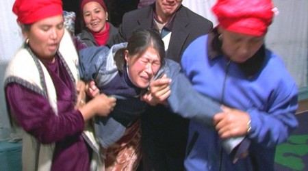 Screenshot from video, 'Bride Kidnapping in Kyrgyzstan', uploaded on January 17, 2012, by YouTube user Vice.