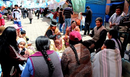 Ajtapi à El Alto, Bolivie. Photo de Solange González Henott, utilisée avec l'autorisation d'Otroamérica