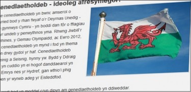 A Welsh language blog