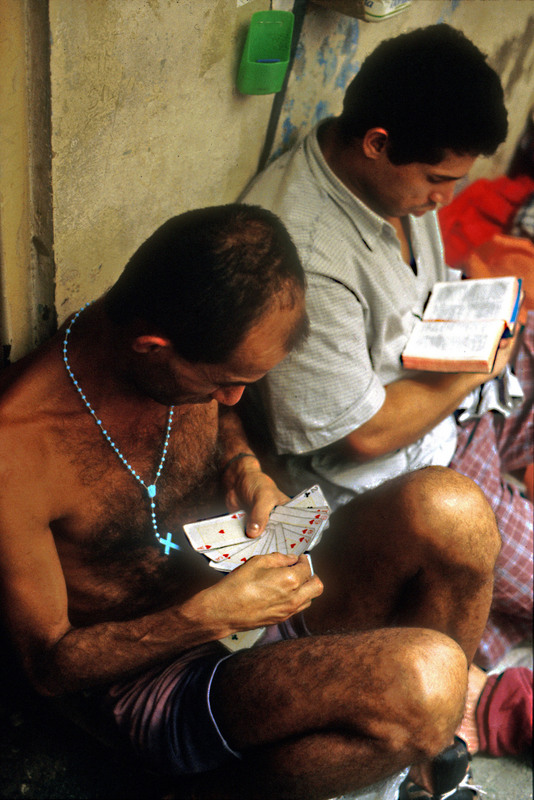 السجون المكتظة في البرازيل. الصورة من قبل جوزيبي بتساري، جميع الحقوق محفوظة لديموتكس (2003/09/03).