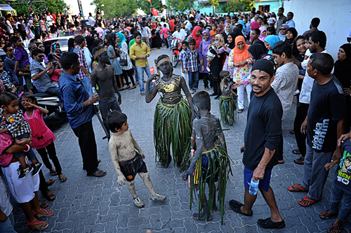 Eid celebrations in Male, Maldives. Image by MUHA. Used with permission.