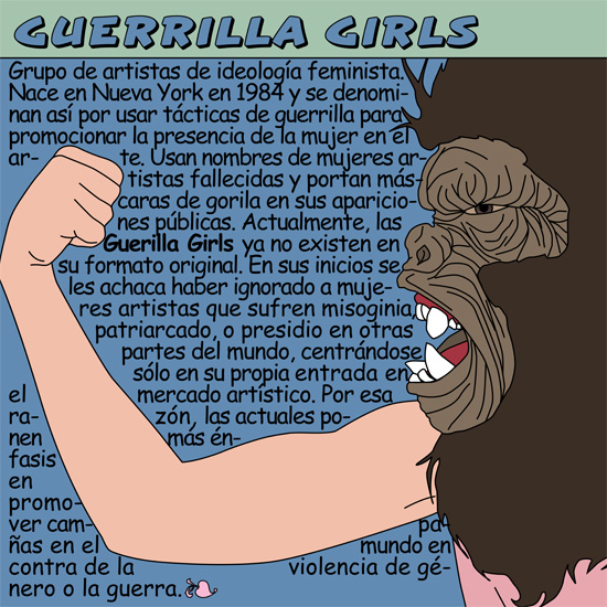 Guerrilla Girls, by María María Acha-Kutscher (CC BY-NC-ND 3.0)