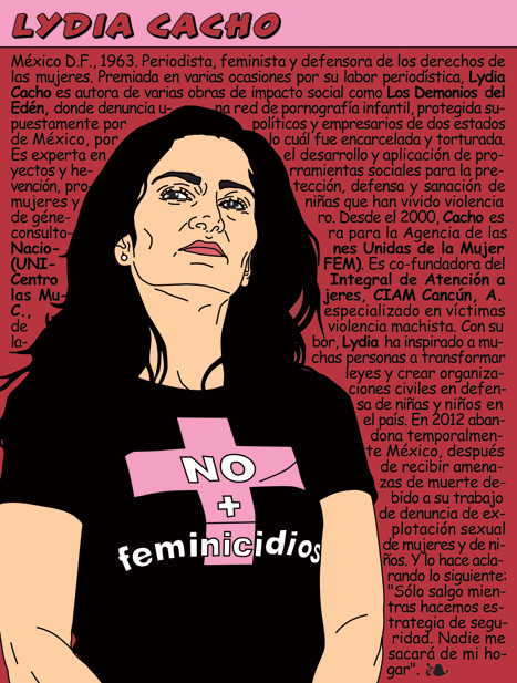 Jornalista mexicana Lindia Cacho, por María María Acha-Kutscher (CC BY-NC-ND 3.0)
