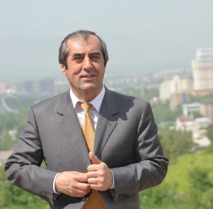 The Mayor of Dushanbe Mahmadsaid Ubaidulloev, one of the few Tajikistani officials using Facebook. Photo from the mayor's Facebook page, used with permission.