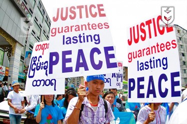 Peace Demonstration Myanmar