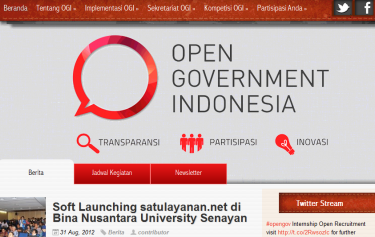 Open Government Indonesia