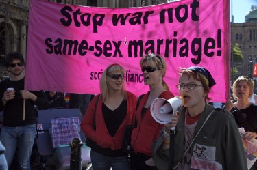 National Day of Action for Same Sex Marriage - Sydney 