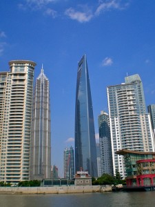 Shanghai Putong's skyline in 2009. Photo by Remko Tanis (CC: BY-NC-SA)