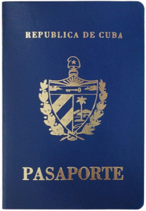 Cuban Passport. Wikimedia Image - public domain.