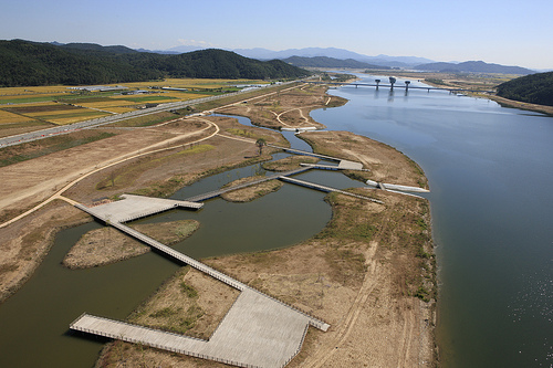 Imagen de las obras del Proyecto cuatro ríos