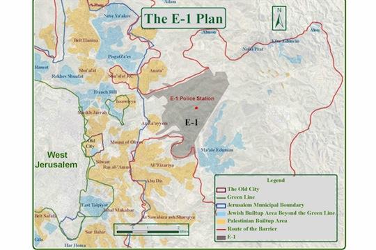 Il nuovo villaggio di #BabaAlshams è situato nell'area "E1" a Est di Gerusalemme