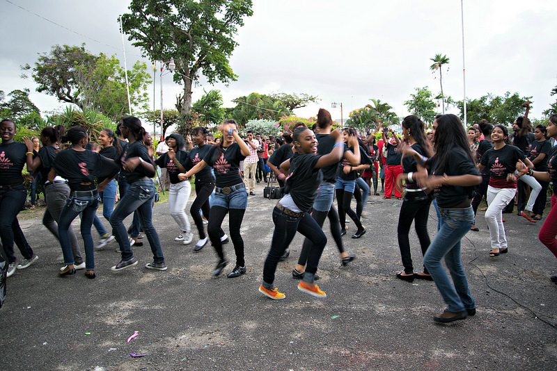 One Billion Rising, Promenade Gardens, Georgetown, Guyana