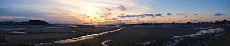 Wajiro Tidal Flat, image from wikimedia commons, photo taken on 2009 (CC BY SA 3.0)