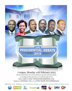 The Presidential Debate Poster