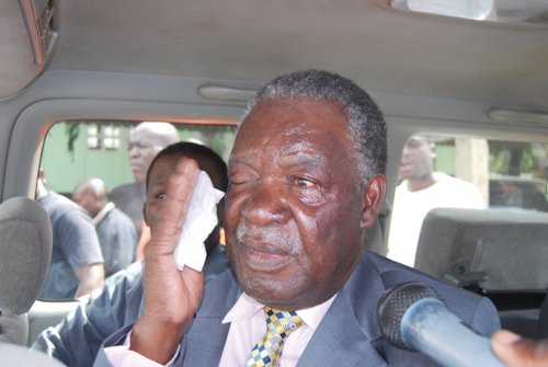 President Sata when he was an opposition leader