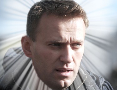 Recreación artística de Alexey Navalny como iluminado político. Remixed por el autor usando "Alexey Navalny" de Mitia Aleshkovsky, 26 de mayo 2012. CC 2.0