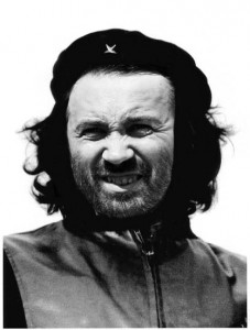 An artist's impression of Ilya Ponomarev's radical politics. Remixed by author from  Alberto Korda's iconic 1960 photo of Che Guevara.