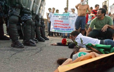 Protesto no Rio - Revolta do Vinagre
