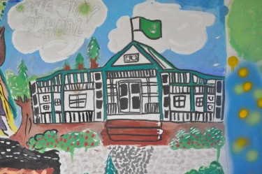Funkor Childart Center participated in the Children's Literature festival in Quetta. in 2012 and painted the Ziarat Residency of Mohammad Ali Jinnah.
