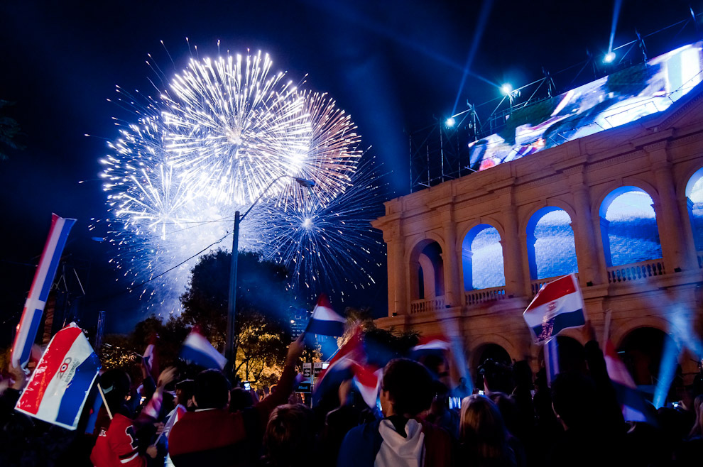 2011: celebrazioni per il Bicentenario dell'indipendenza a Asunción, Paraguay