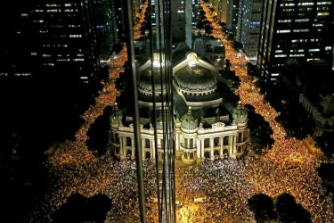 Protesto Rio Janeiro