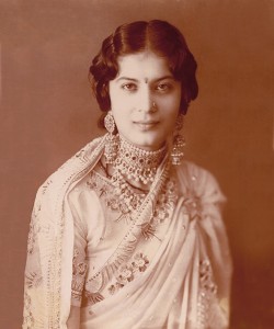 Image contributed to the Indian Memory Project by Sawant Singh, Mumbai: "My grandmother Kanwarani Danesh Kumari, Patiala, Punjab. Circa 1933." (Copyright Sawant Singh)